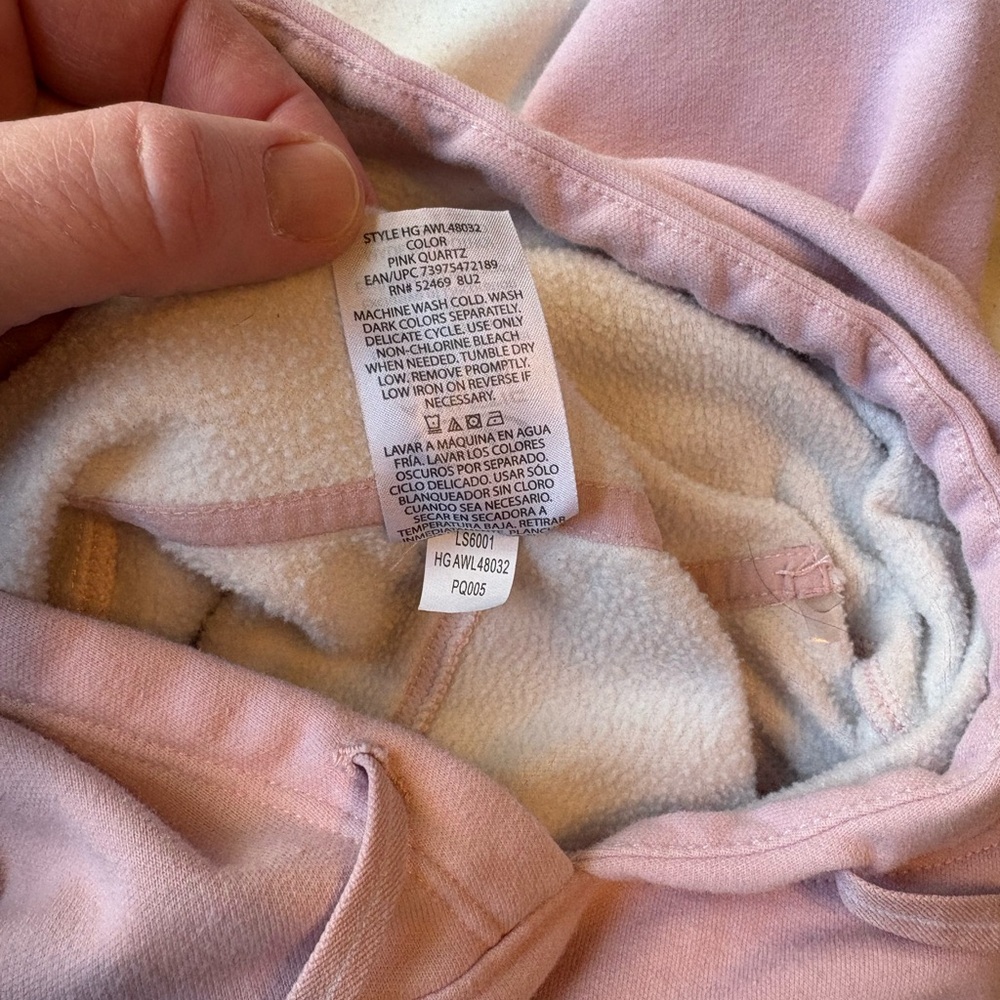 Athletic Works Light Pink Hoodie - Picture 5 of 5